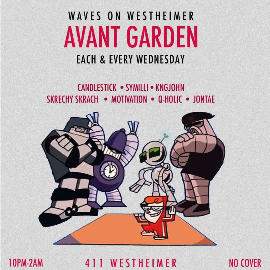 WAVES ON WESTHEIMER! an eclectic hiphop dance party
